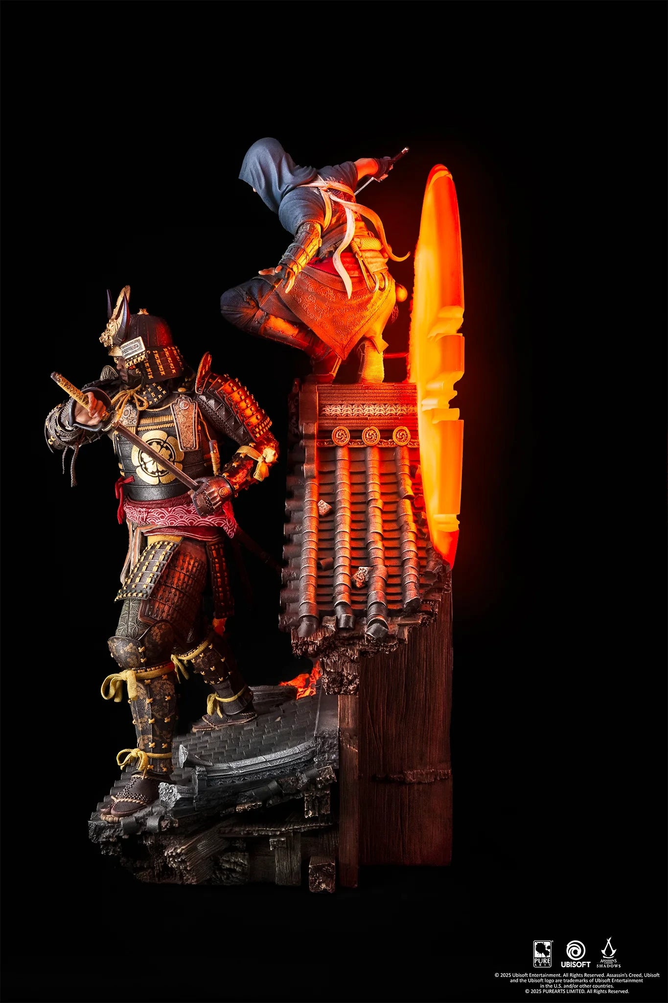 Preventa Resina Naoe & Yasuke Figura Assassin's Creed Shadows Pure Arts (Licencia) Estudio