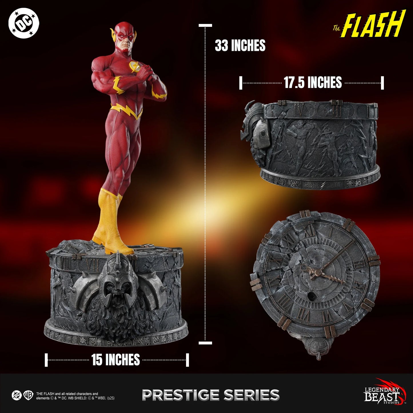 Preventa Resina Wally West Figura The Flash Legendary Beast (Licencia) Estudio