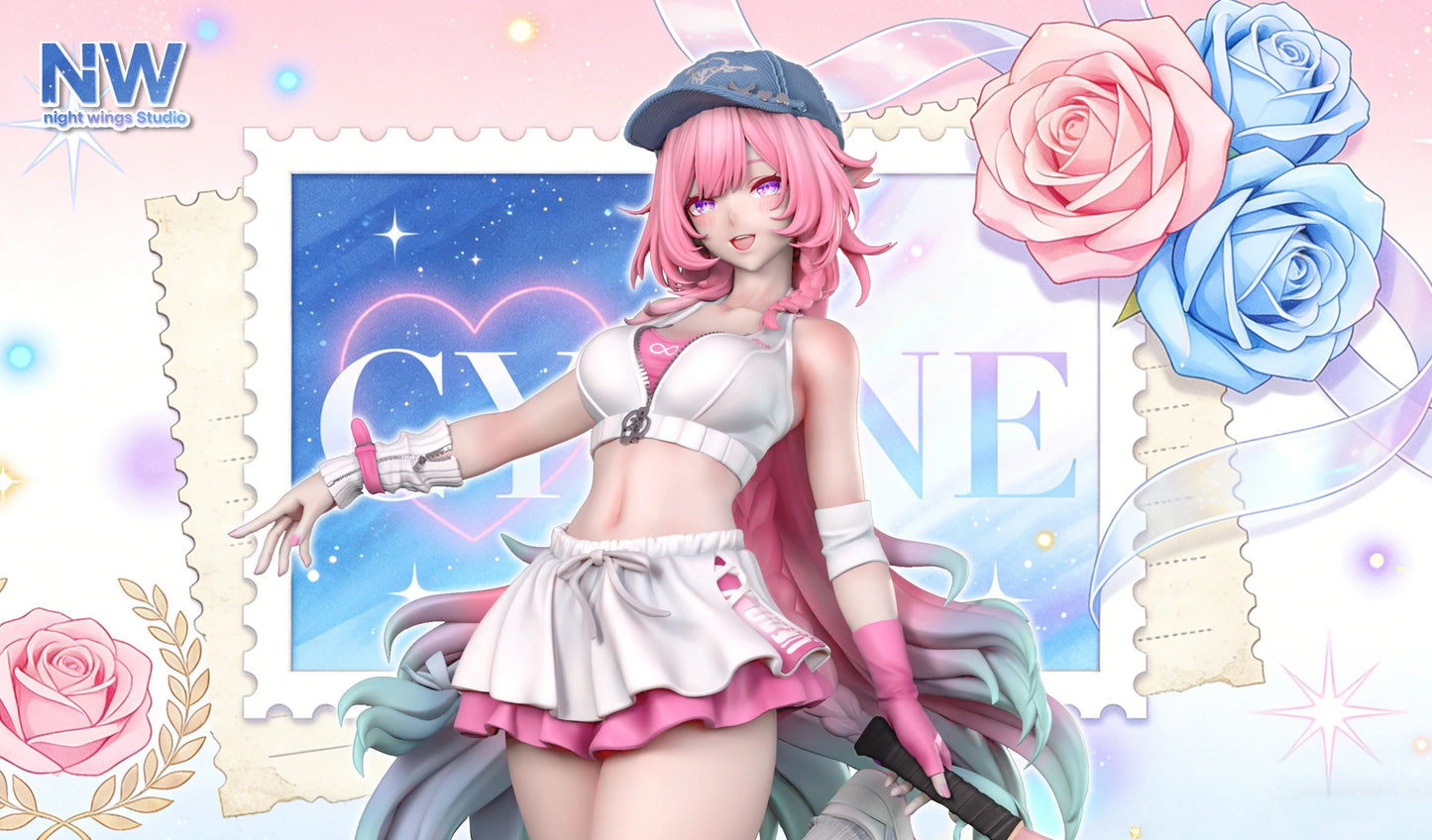 Preventa Resina Elysia Figura Honkai Impact  Night Wing Estudio