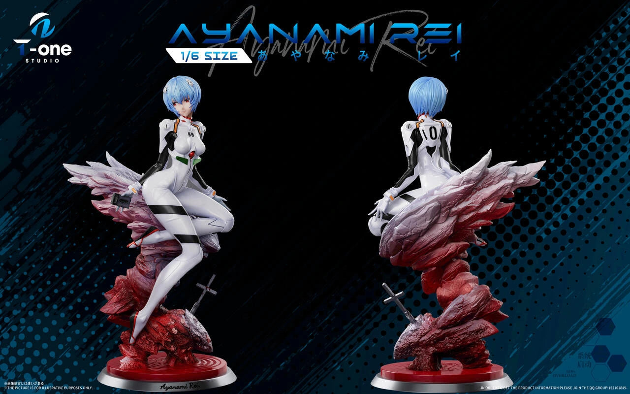 Preventa Resina Ayanami Rei Figura Evangelion T-ONE Estudio