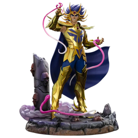 Preventa Resina Death Mask Figura Caballeros del Zodiako Iron (Licencia) Estudio