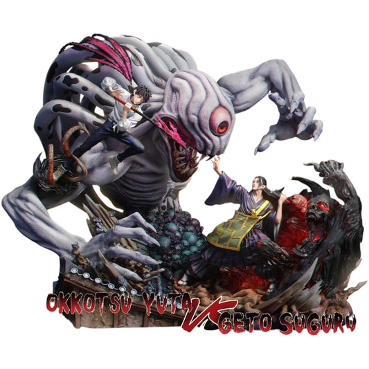 Preventa Resina Okkotsu Yuta vs Geto Suguru Figura Jujutsu Kaisen Dream Hunter Estudio