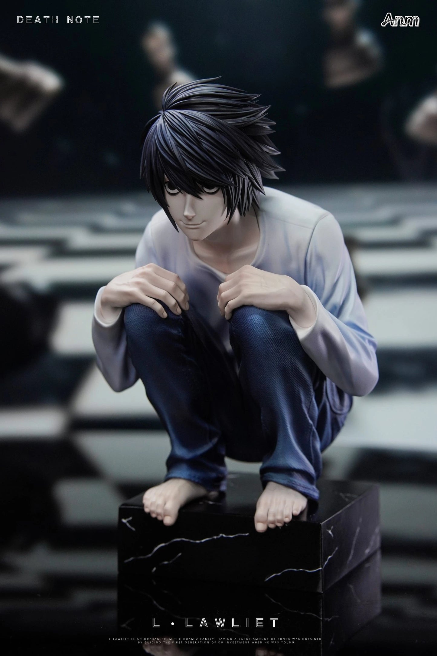 Preventa Resina L Lawliet Figura Death Note Anm Estudio