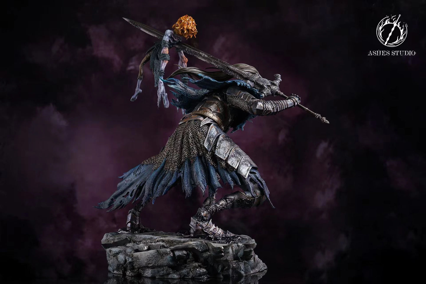 Preventa Resina Artorias Figura Dark Souls Ashes Estudio