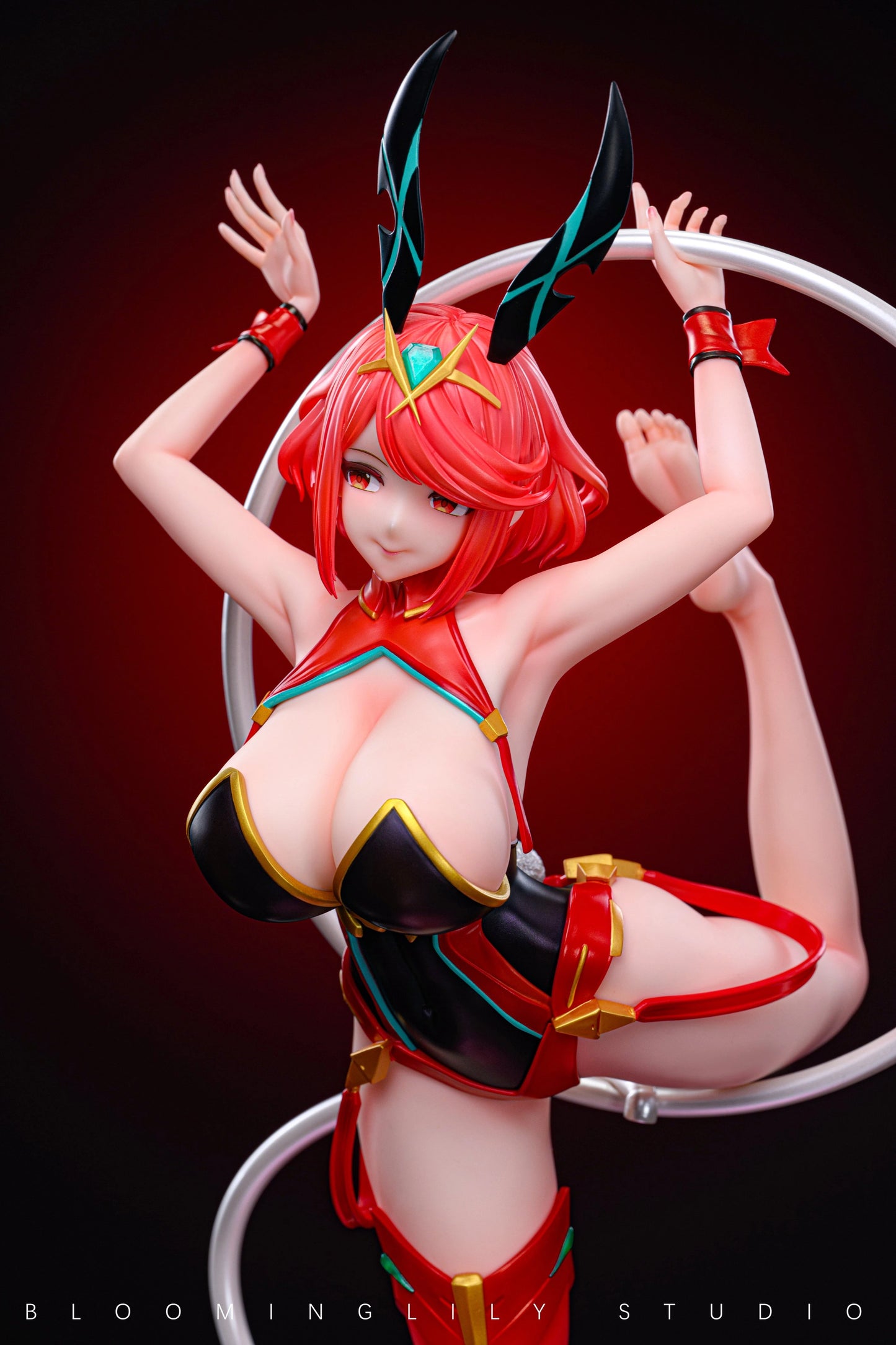 Preventa Resina Pyra Figura Xenoblade Chronicles  Blooming Lily  Estudio