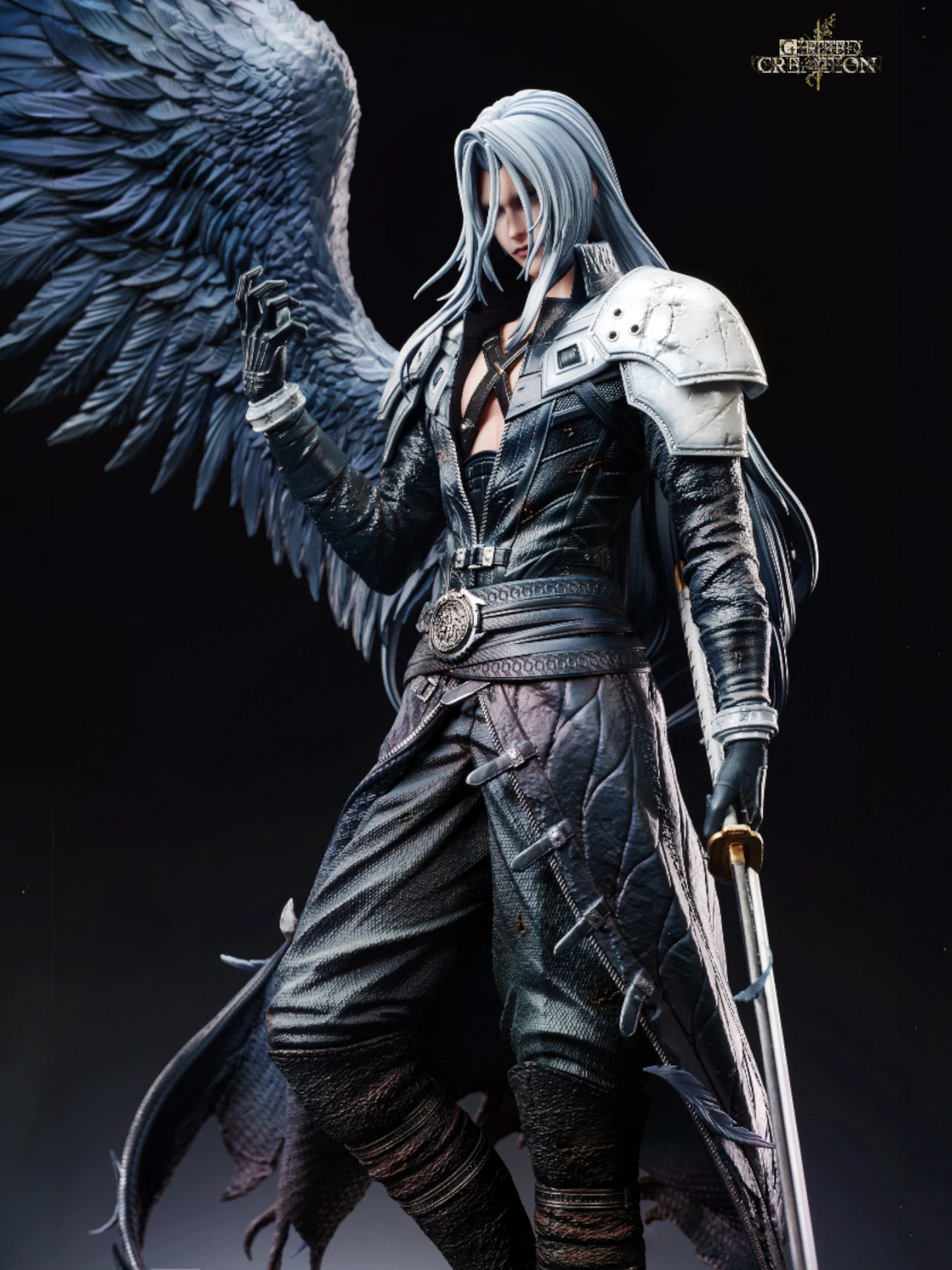 Preventa Resina Sephiroth Figura Final Fantasy VII Gifted Creation Estudio