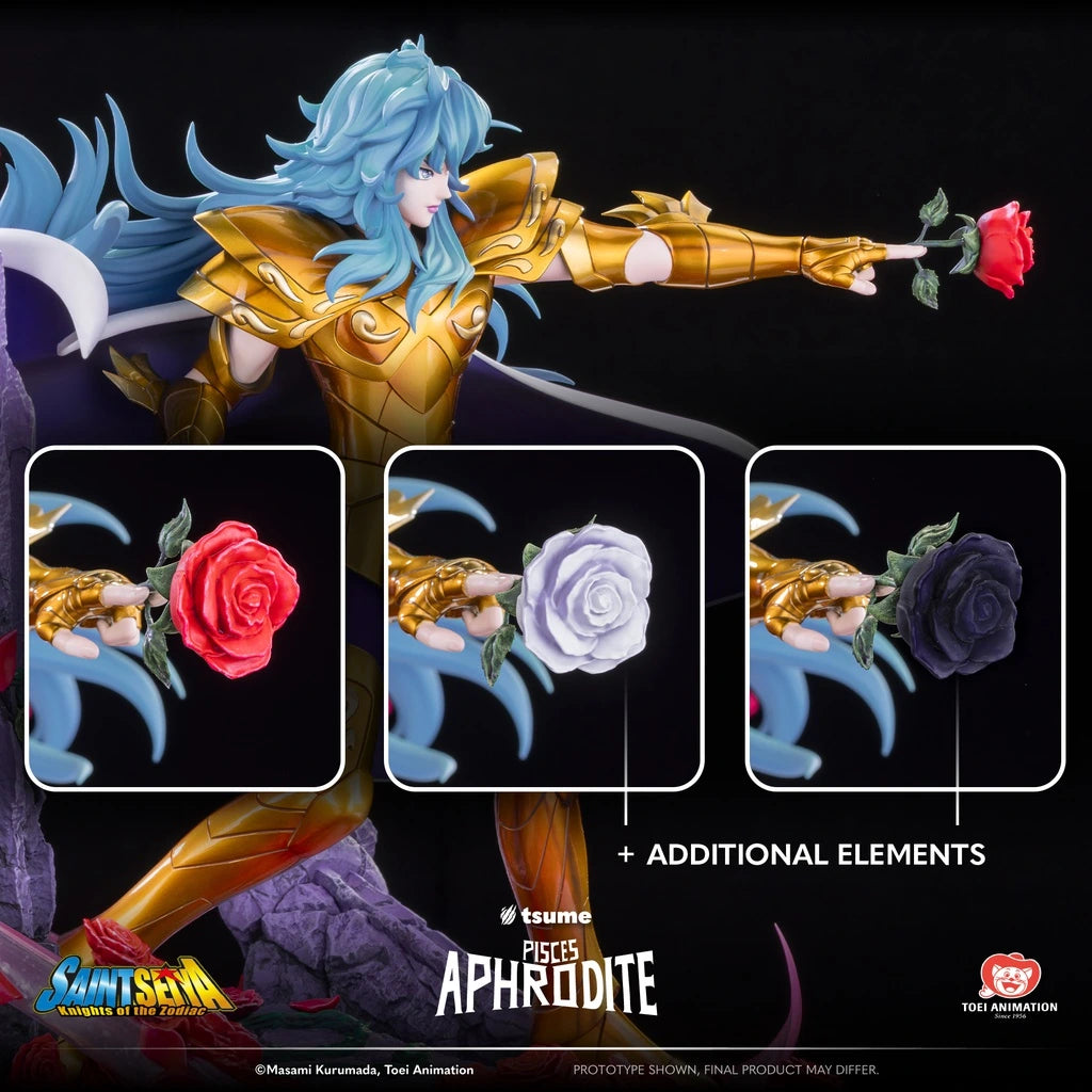 Preventa Resina Afrodita de Piscis Figura Caballeros del Zodiaco Tsume Art (Licencia) Estudio