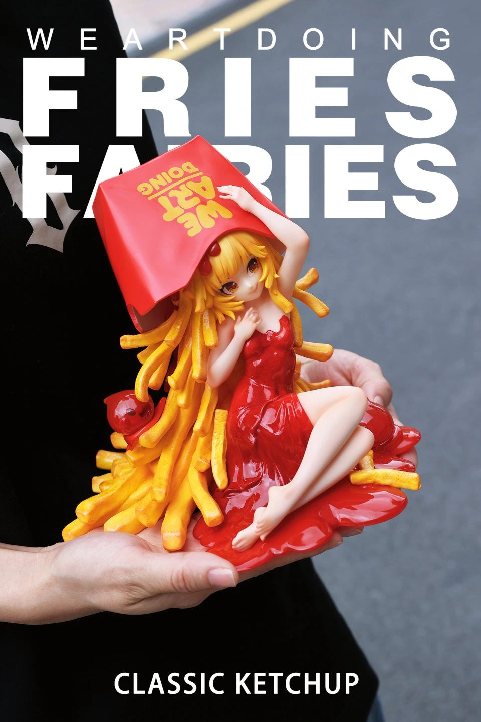 Preventa Resina Fries Fairies Figura Original Series WeArtDoing Estudio