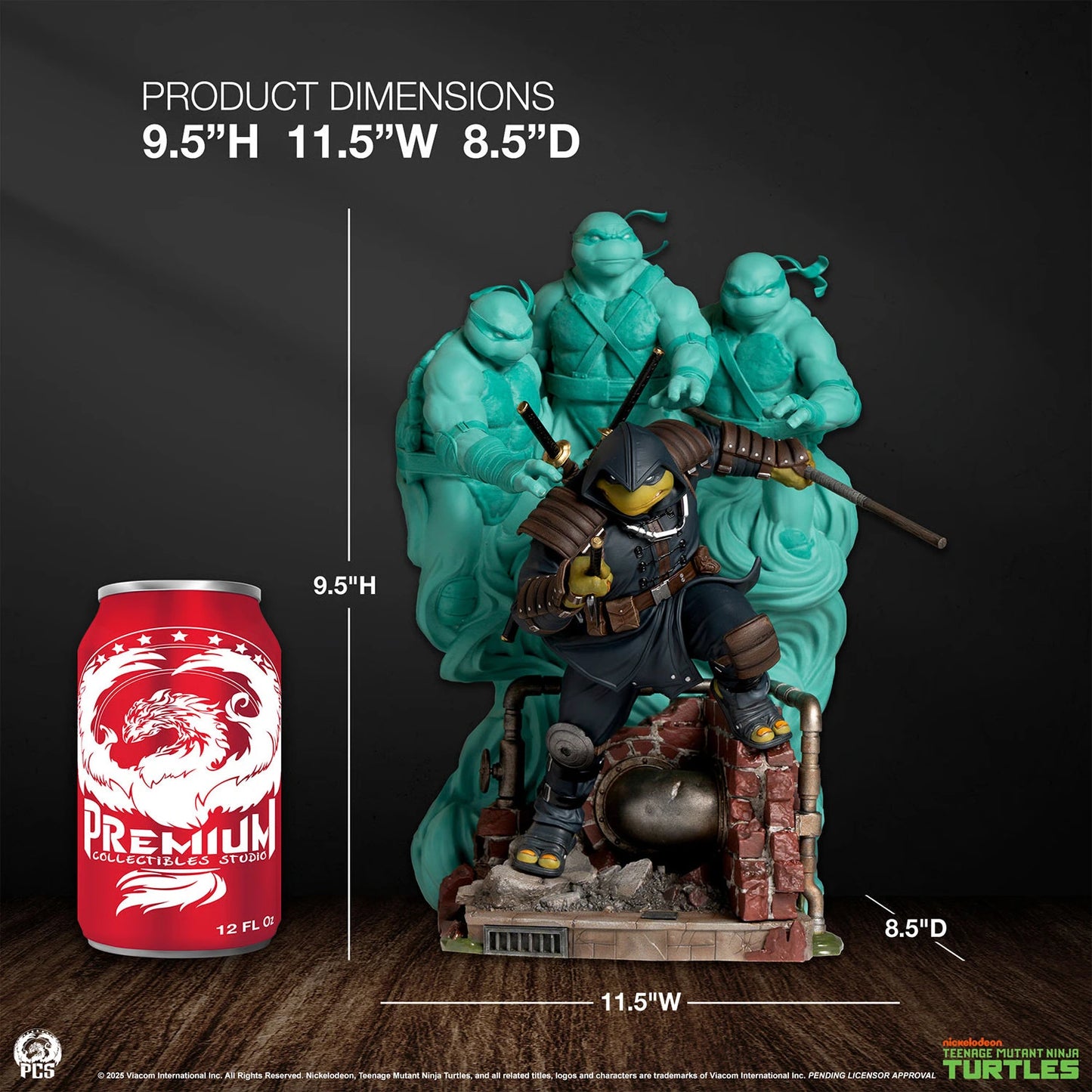 Preventa Resina Miguel Ángel Figura Teenage Mutant Ninja Turtles: The Last Ronin PCS Collectibles (Licencia) Estudio