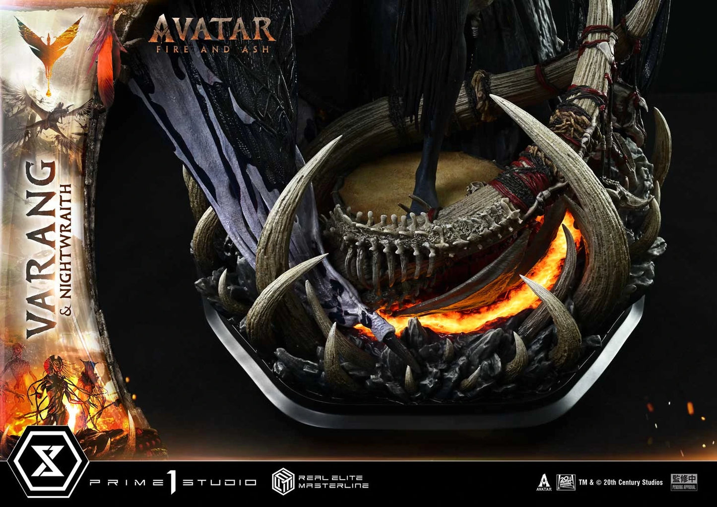 "Preventa Resina Varang & Nightwraith  Figura Avatar: Fire and Ash   Prime 1 (Licencia) Estudio"