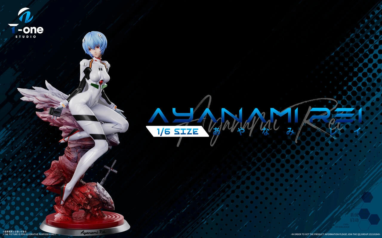 Preventa Resina Ayanami Rei Figura Evangelion T-ONE Estudio
