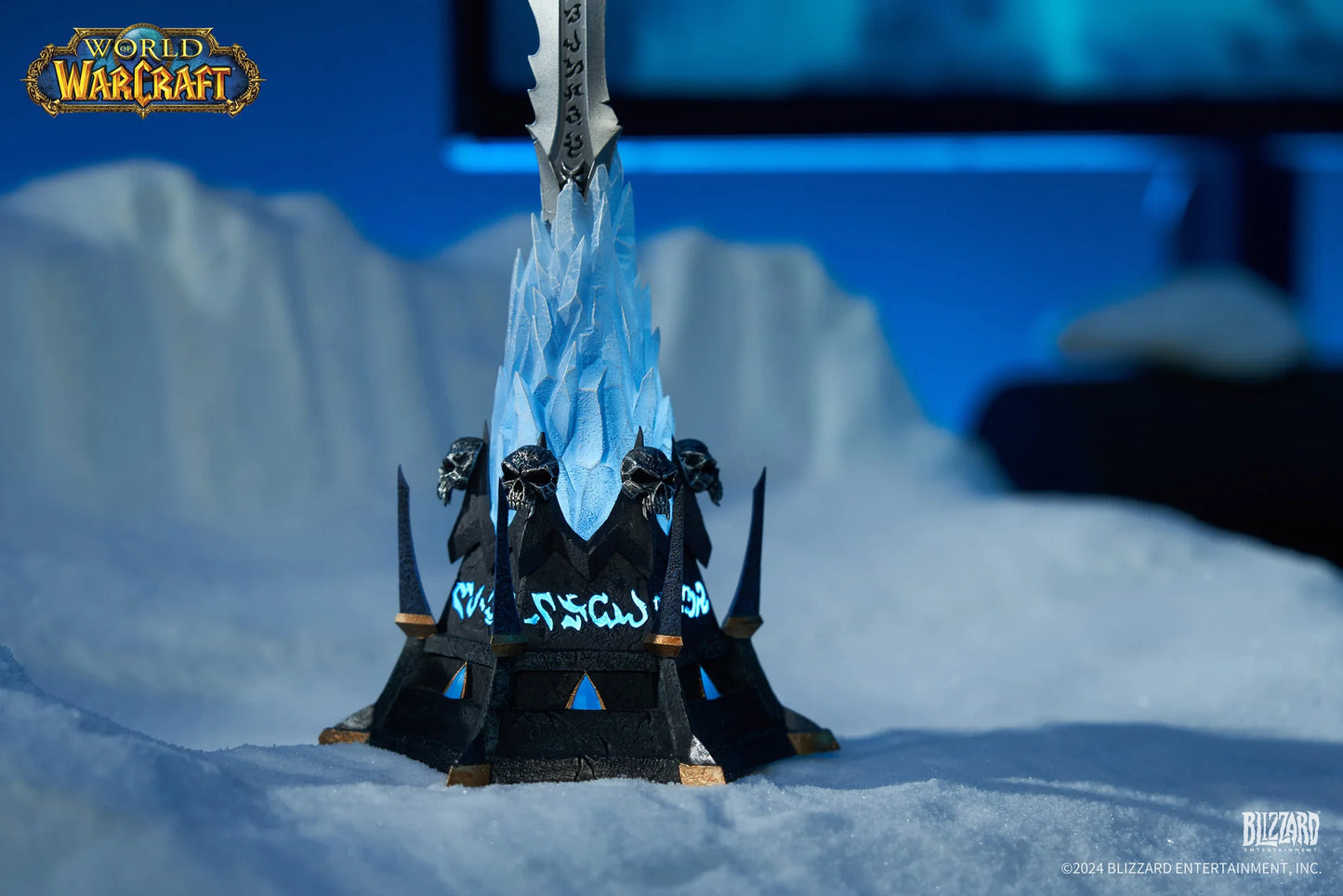 Preventa Resina Frostmourne Figura World of Warcraft Hex Collectibles (Licencia) Estudio