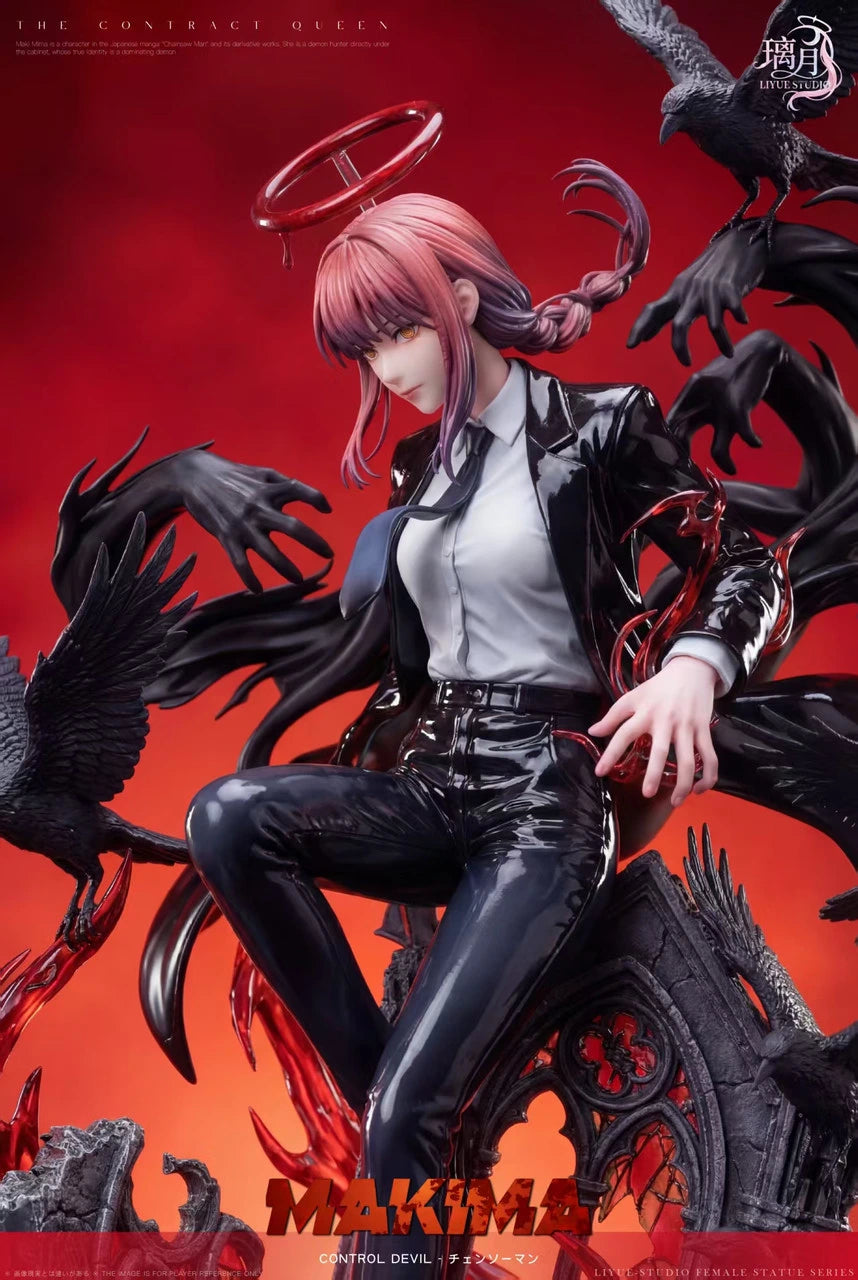 Preventa Resina Makima Figura Chainsaw Man LiYue Estudio