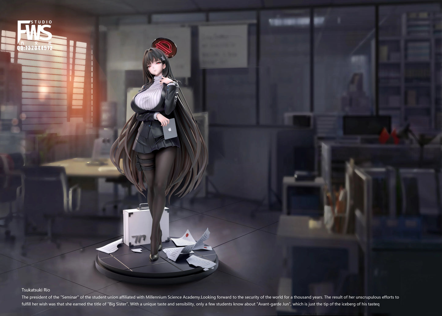 Preventa Resina Tsukatsuki Rio Figura Blue Archive FWS Estudio