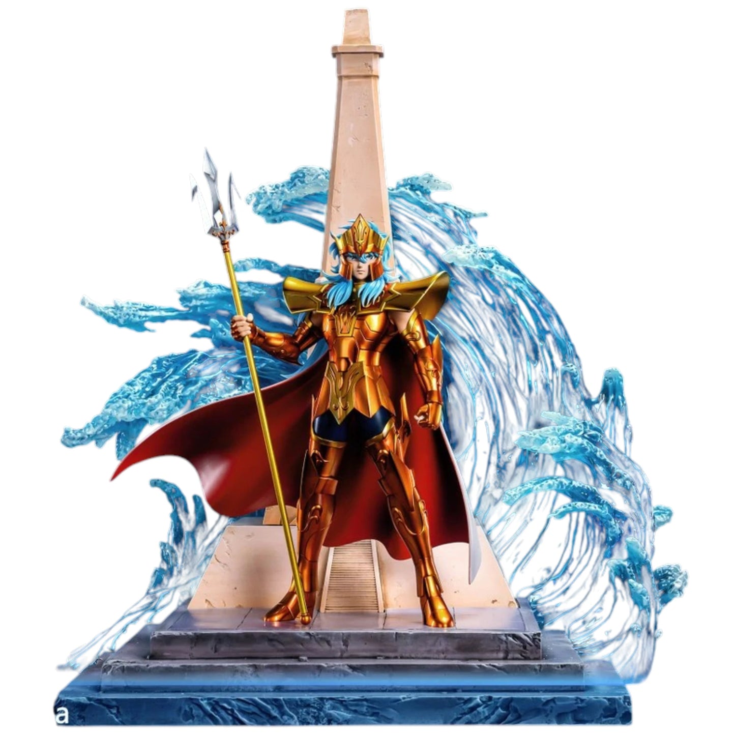 Preventa Resina Poseidon Figura Caballeros del Zodiako Zodiakos (Licencia) Estudio