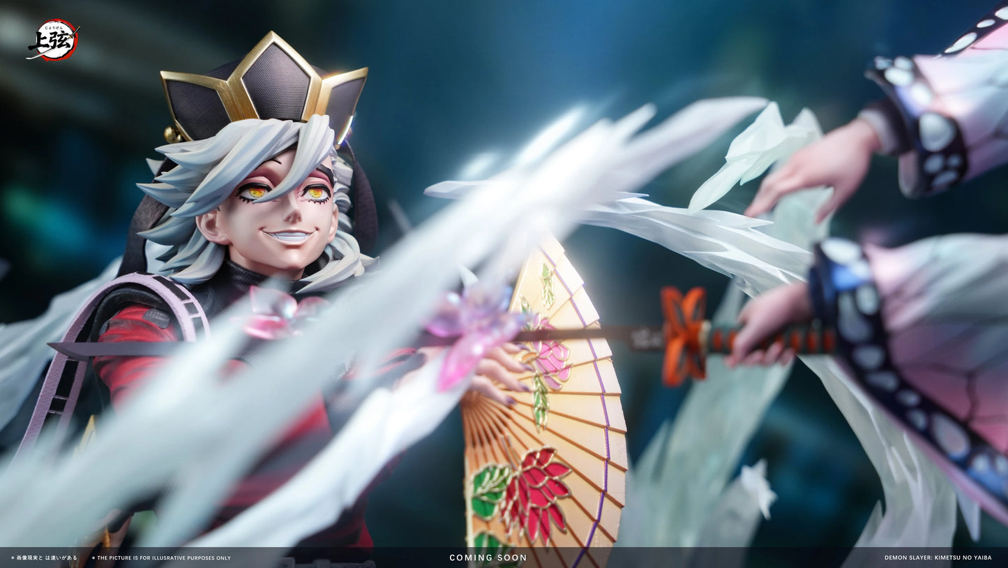 Preventa Resina Shinobu Kocho vs Douma Figura Kimetsu No Yaiba 1/6 ShangXian Estudio