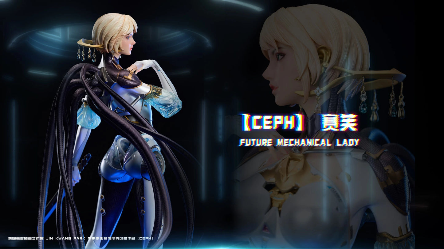 Preventa Resina Lady Mechanical Figura Original Series Yi Ci Fang & Polaris (Licencia) Estudio