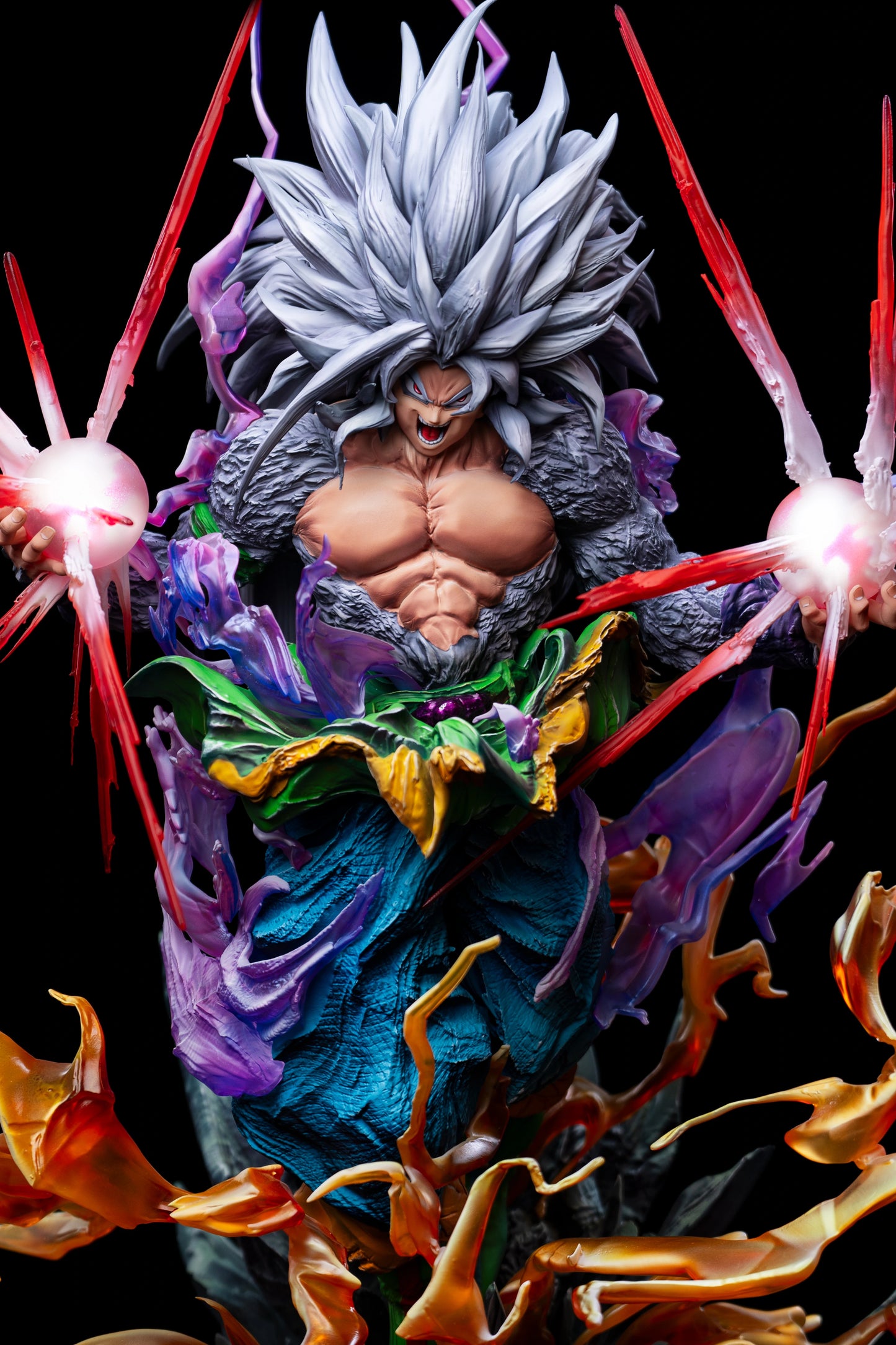 Preventa Resina Goku SSJ4 & SSJ5 Figura Dragon Ball Iron Curtain  Estudio