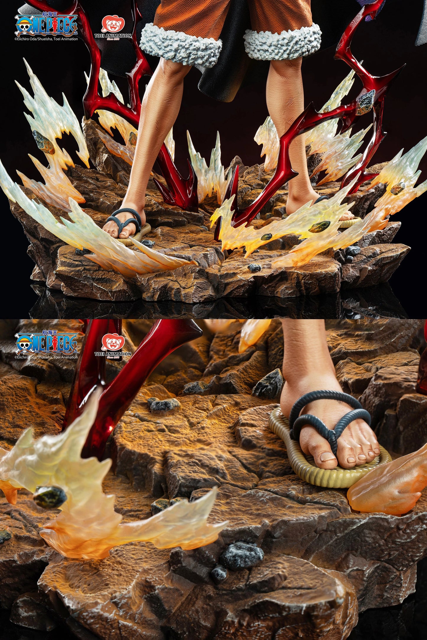Preventa Resina Monkey D. Luffy Figura One Piece Jimei Palace (Licencia) Estudio
