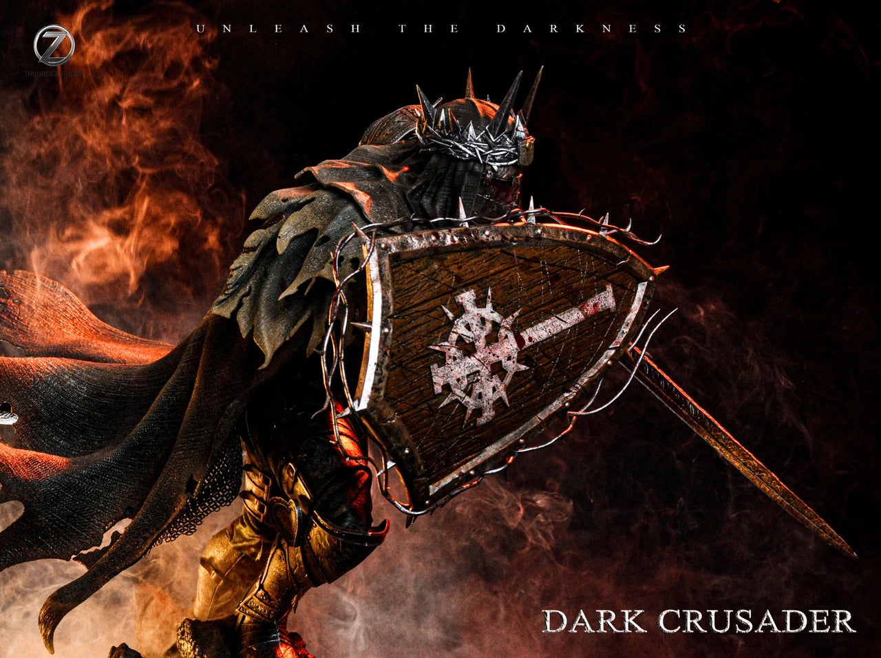 Preventa Resina Dark Crusader Figura Lords of the Fallen Thunder Z Estudio