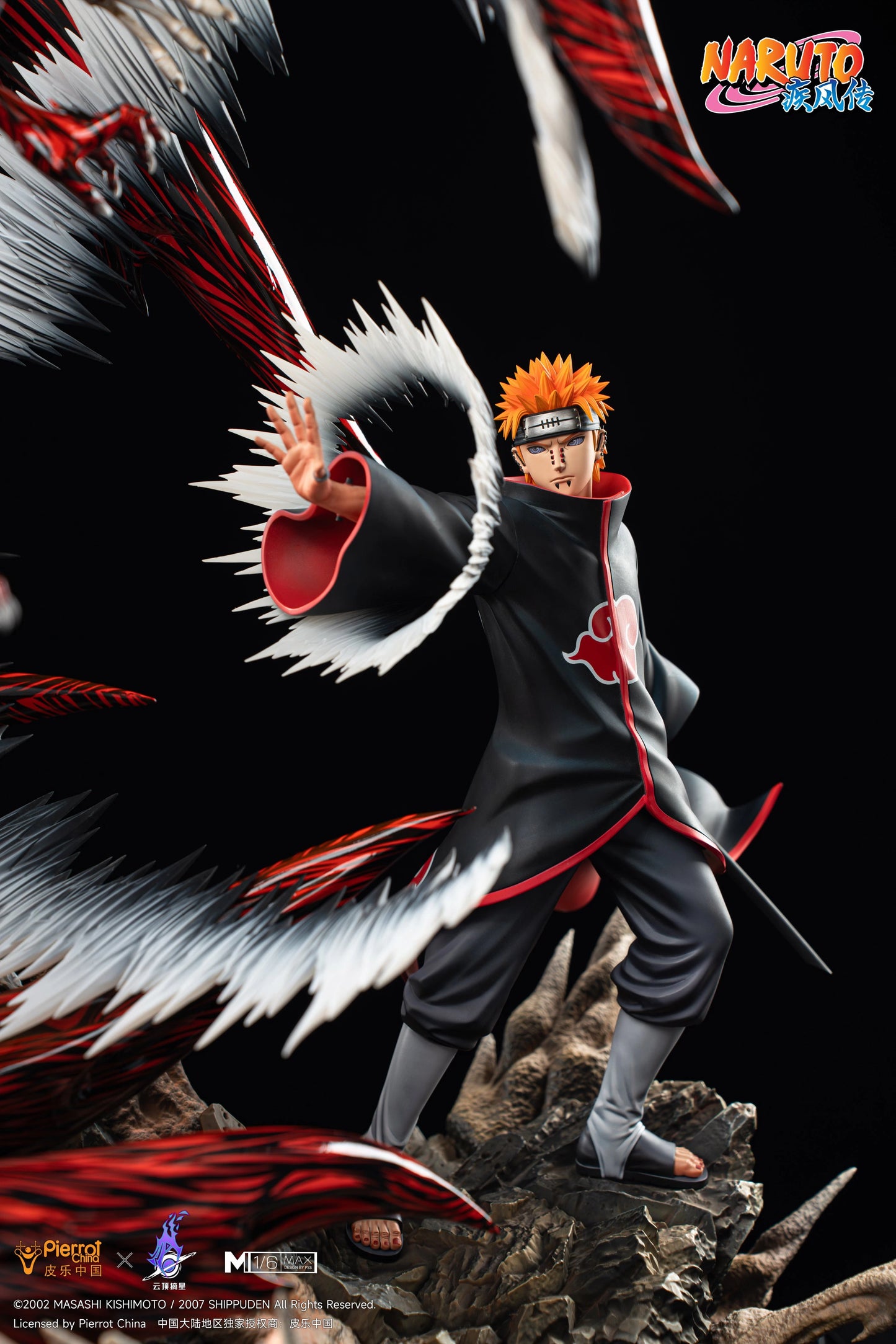 Preventa Resina Pain vs Naruto  Figura Naruto 1/6 Pickstar Estudio (Licencia)