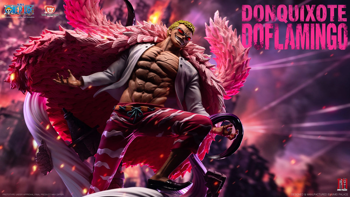 Preventa Resina Doflamingo Figura One Piece 1/6 Jimei Palace Estudio (Licencia)