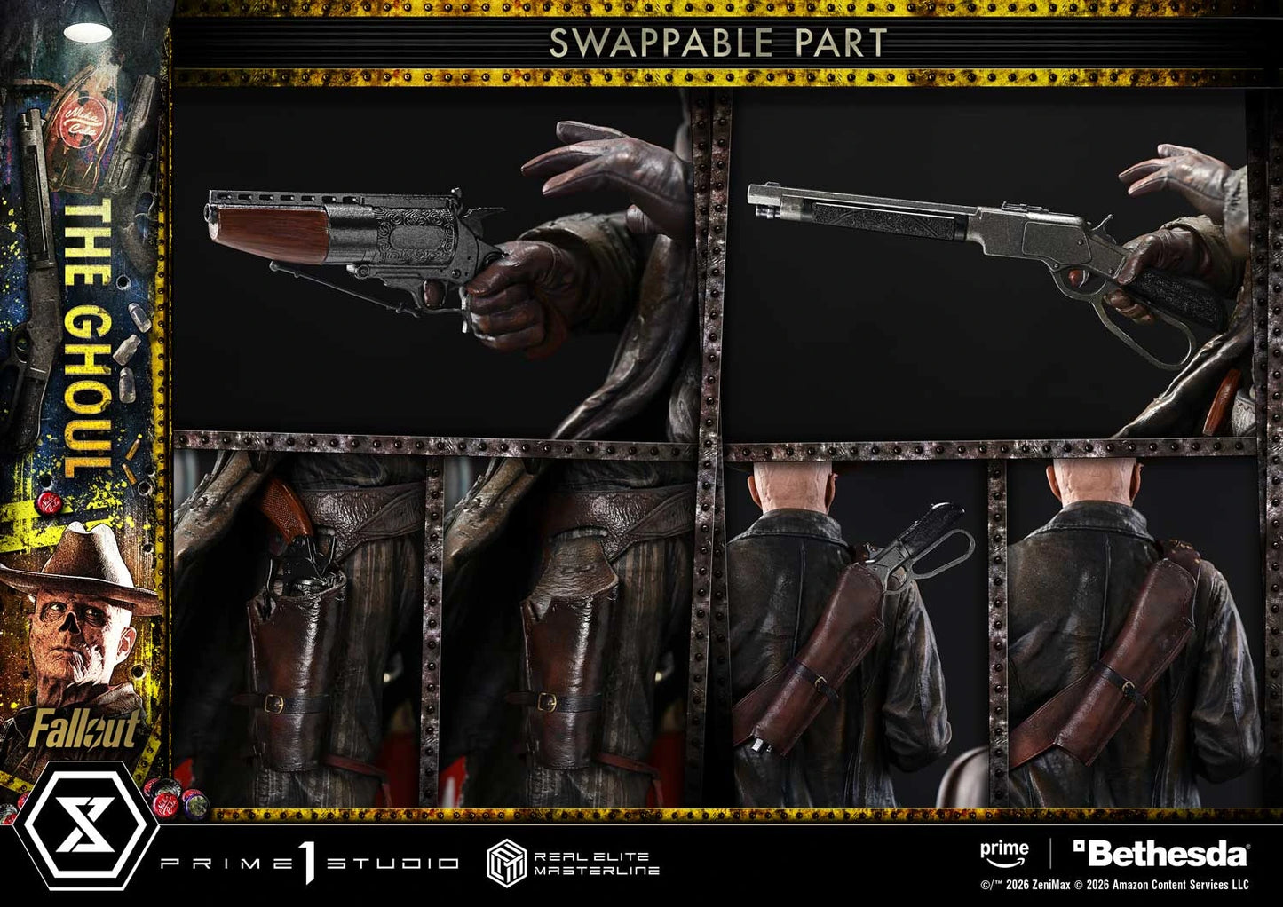 Preventa Resina The Ghoul Figura Fallout Prime 1 (Licencia) Estudio