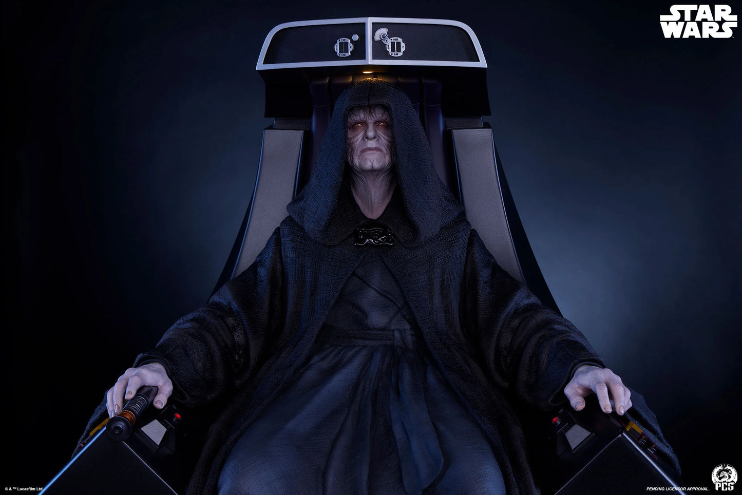 Preventa Resina Emperador Palpatine Figura Star Wars PCS (Licencia) Estudio
