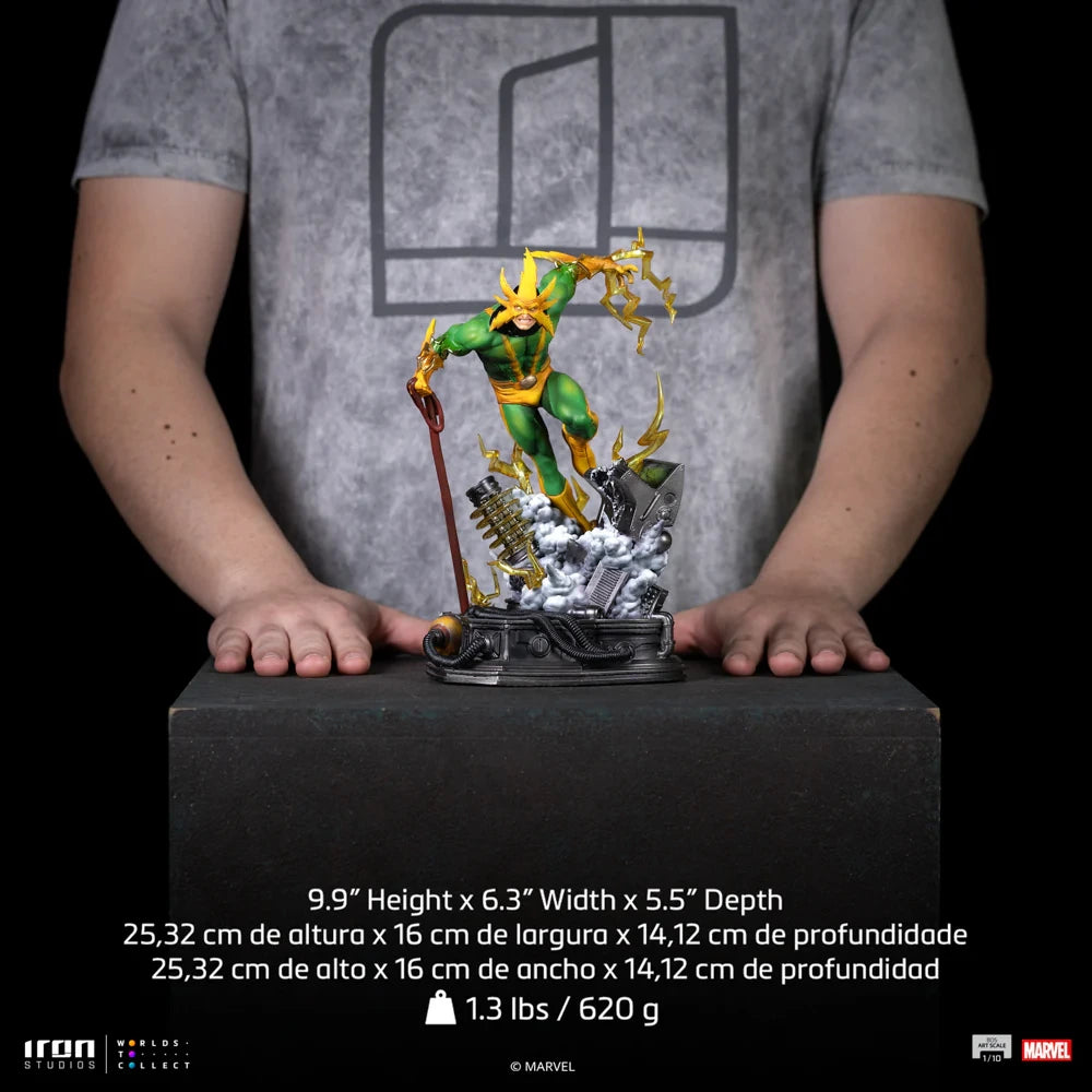 Preventa Resina Electro Figura Marvel Iron (Licencia) Estudio