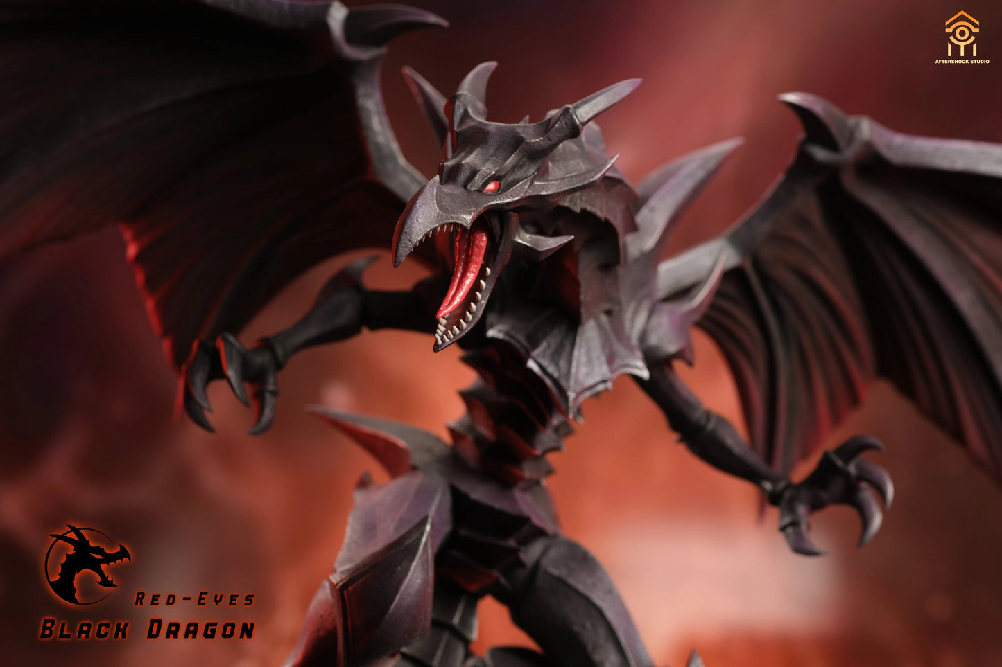 Preventa Resina Dragon de Ojos Azules & Rojos Figura Yu-Gi-Oh! Afterschok Estudio