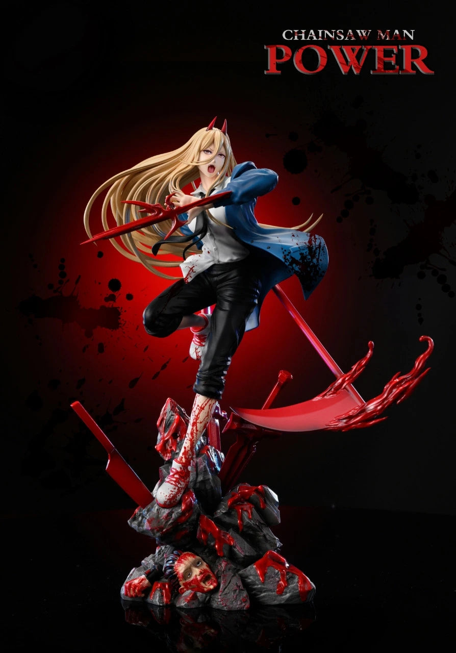 Preventa Resina Power Figura Chainsaw Man Surge Estudio