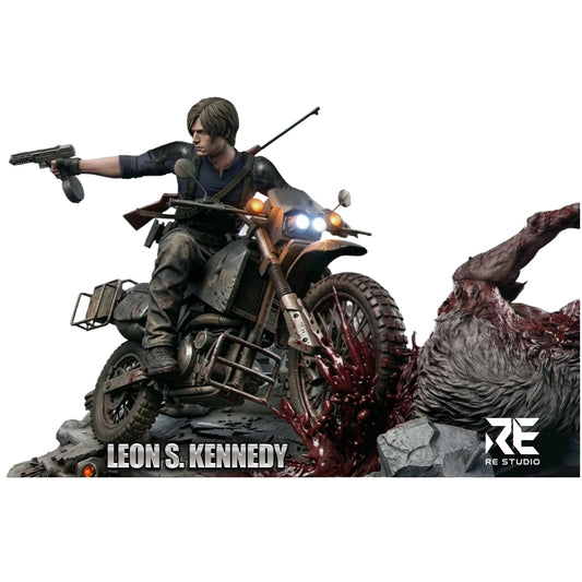 Preventa Resina Leon S. Kennedy Figura Resident Evil Requiem RE  Estudio