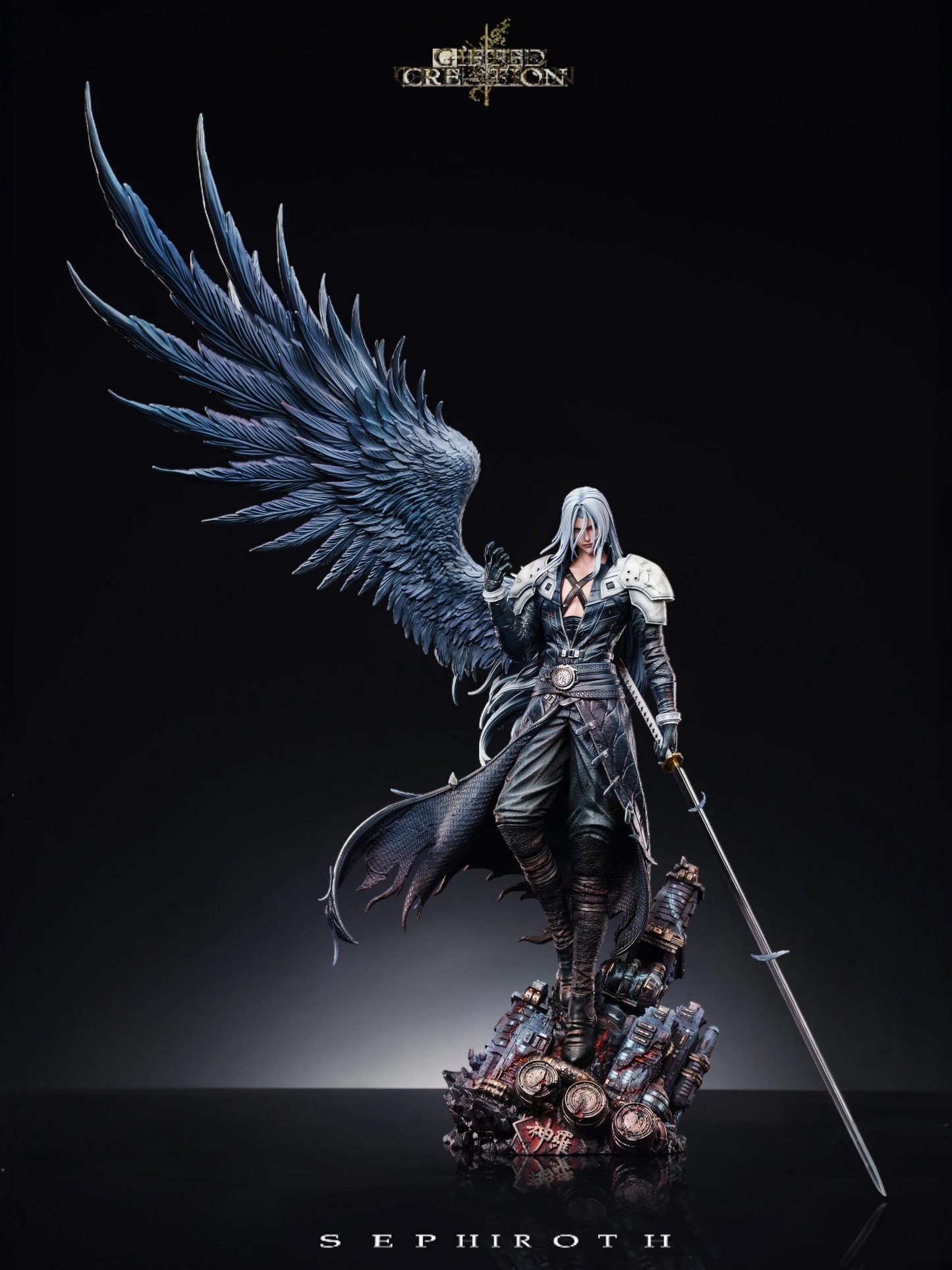 Preventa Resina Sephiroth Figura Final Fantasy VII Gifted Creation Estudio