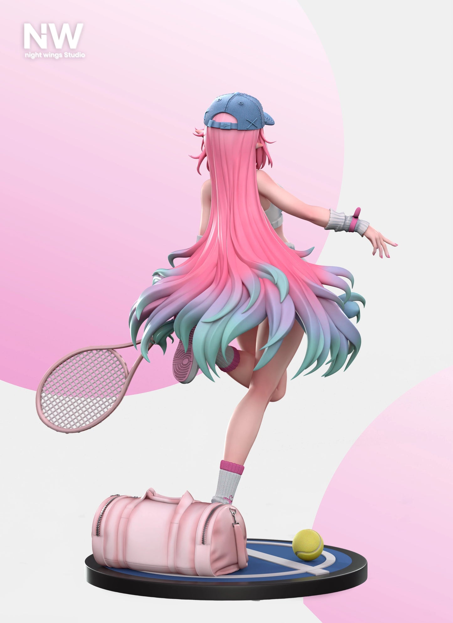 Preventa Resina Elysia Figura Honkai Impact  Night Wing Estudio