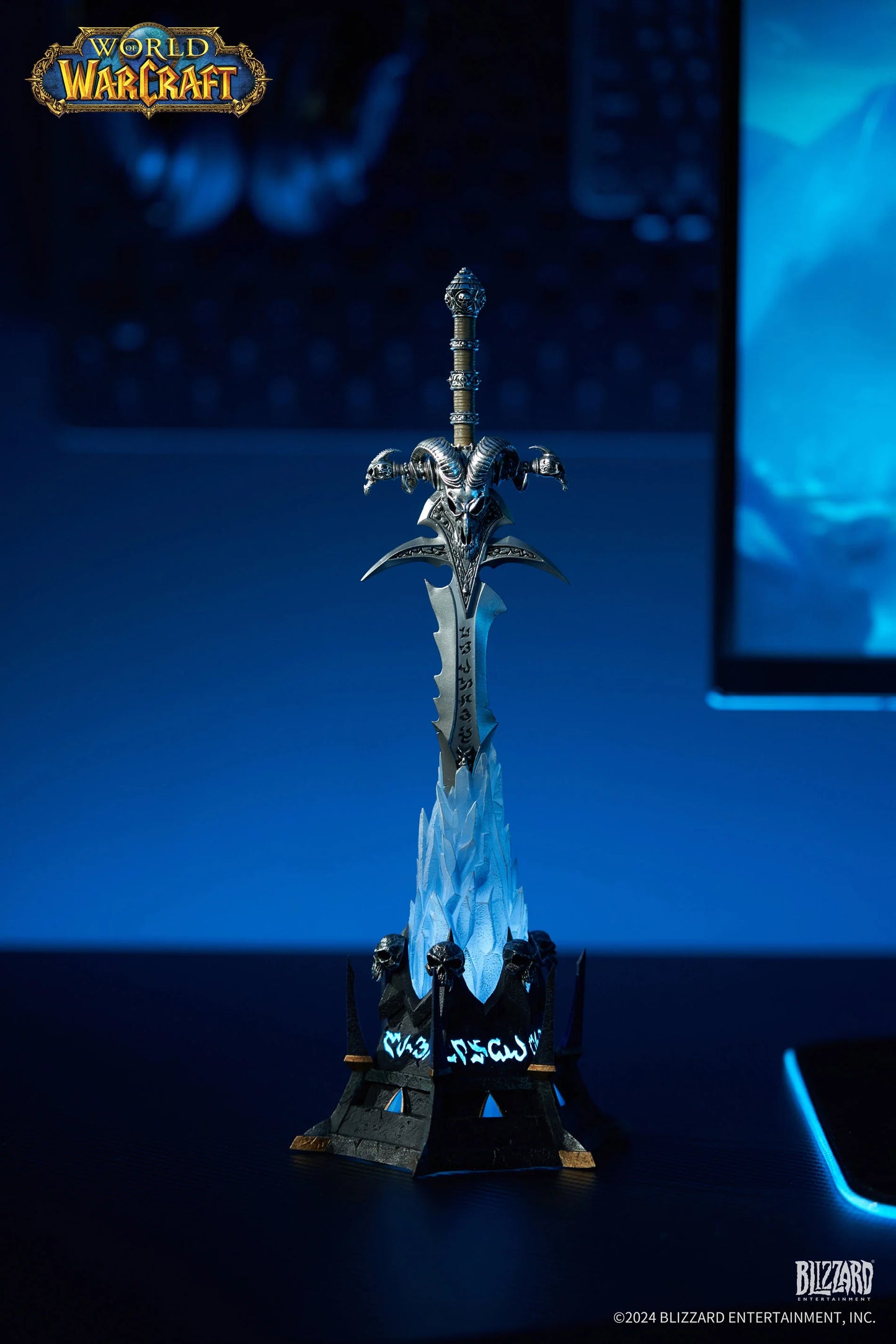 Preventa Resina Frostmourne Figura World of Warcraft Hex Collectibles (Licencia) Estudio
