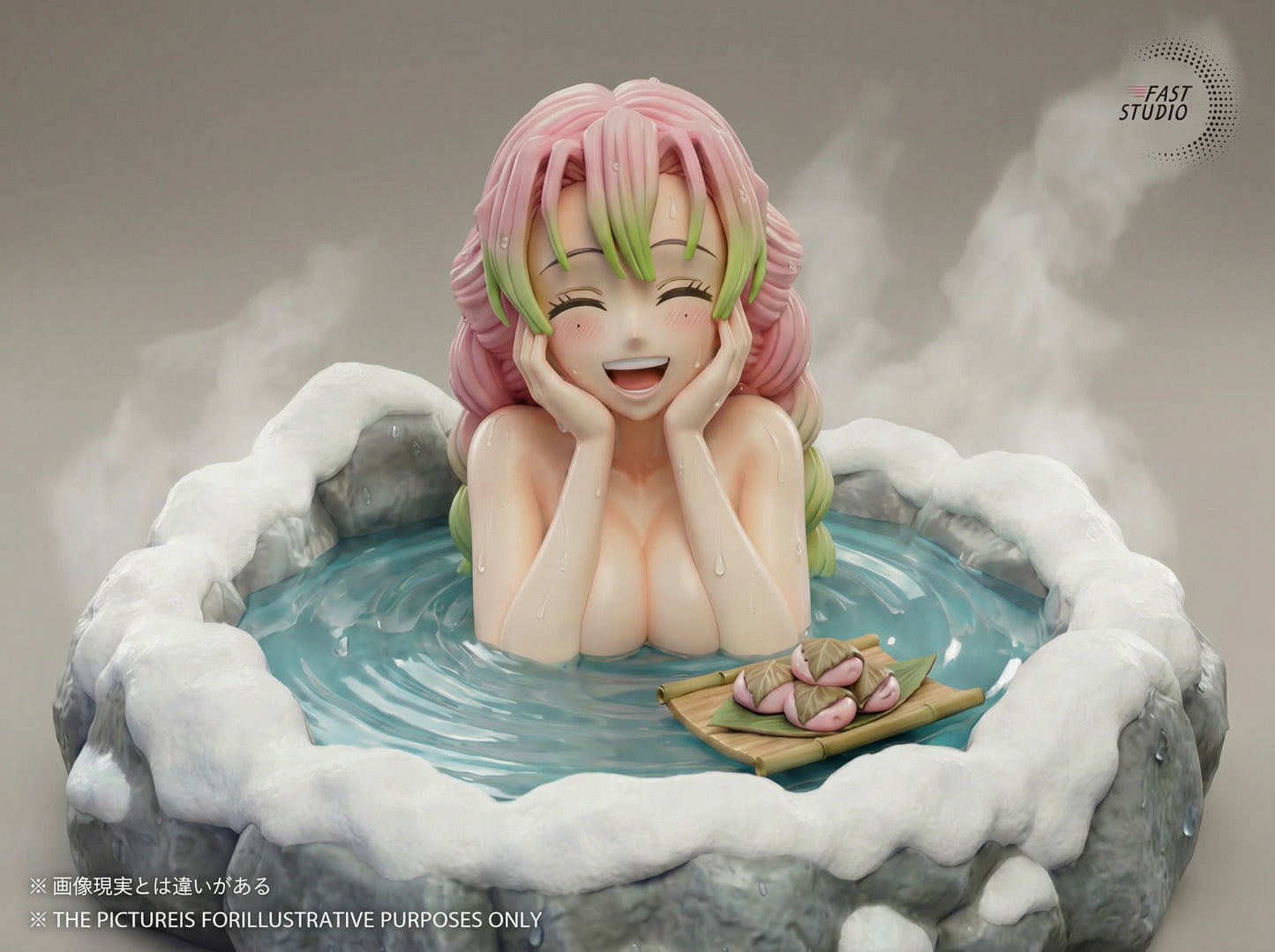 Preventa Resina Mitsuri Kanroji Figura Demon Slayer Fast Estudio