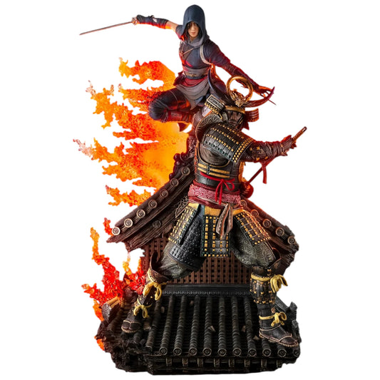 Preventa Resina Naoe & Yasuke Figura Assassin's Creed Shadows Pure Arts (Licencia) Estudio