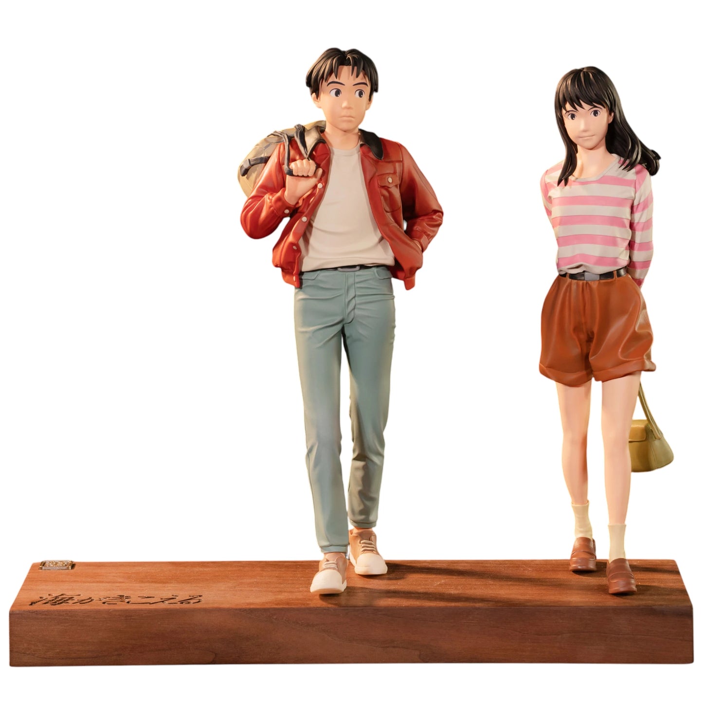 "Preventa Resina Rikako Muto & Morisaki Taku  Figura Puedo escuchar el Mar LAPUTA Estudio"