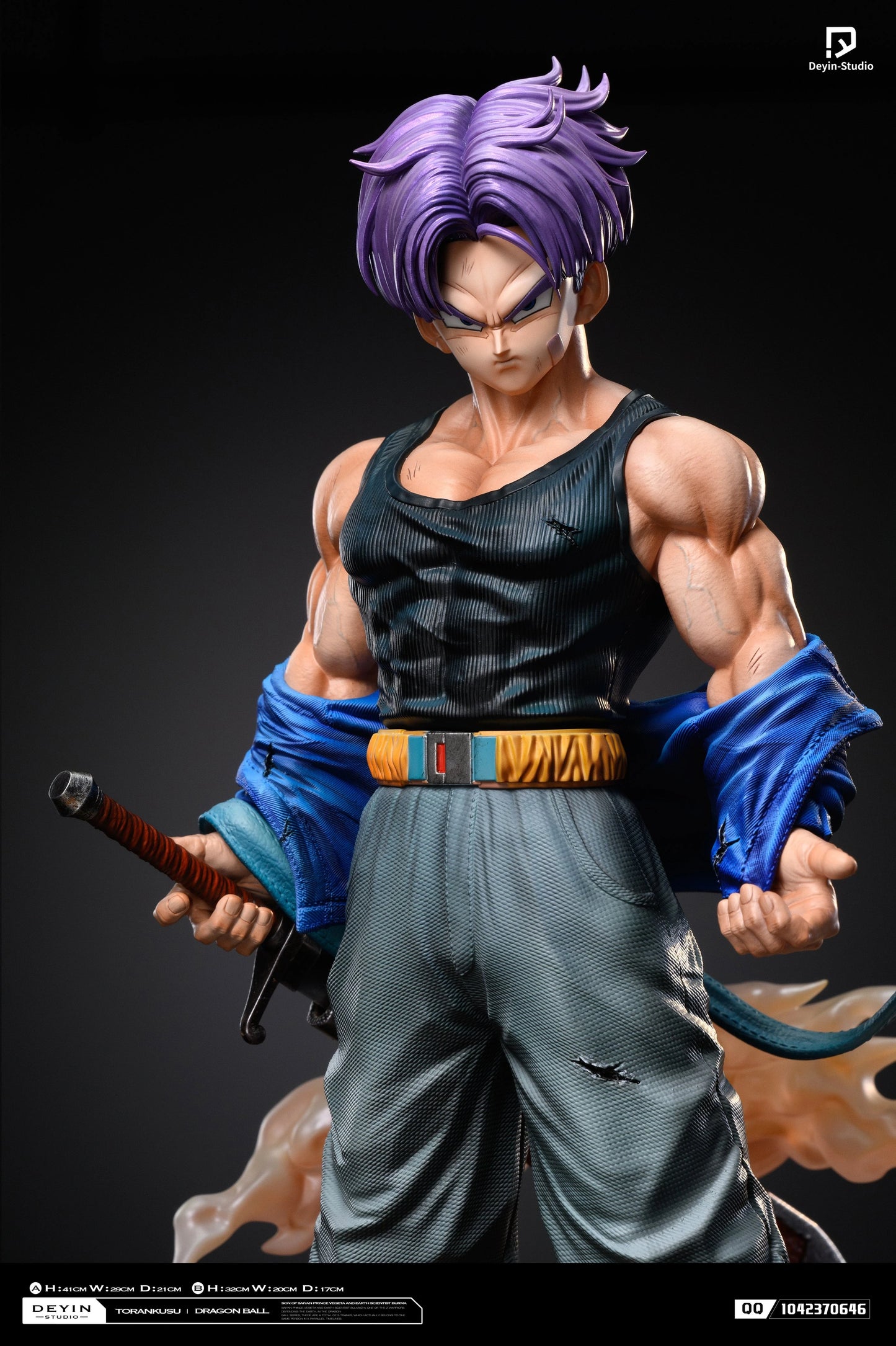 Preventa Resina Trunks Figura Dragon Ball Deyin Estudio