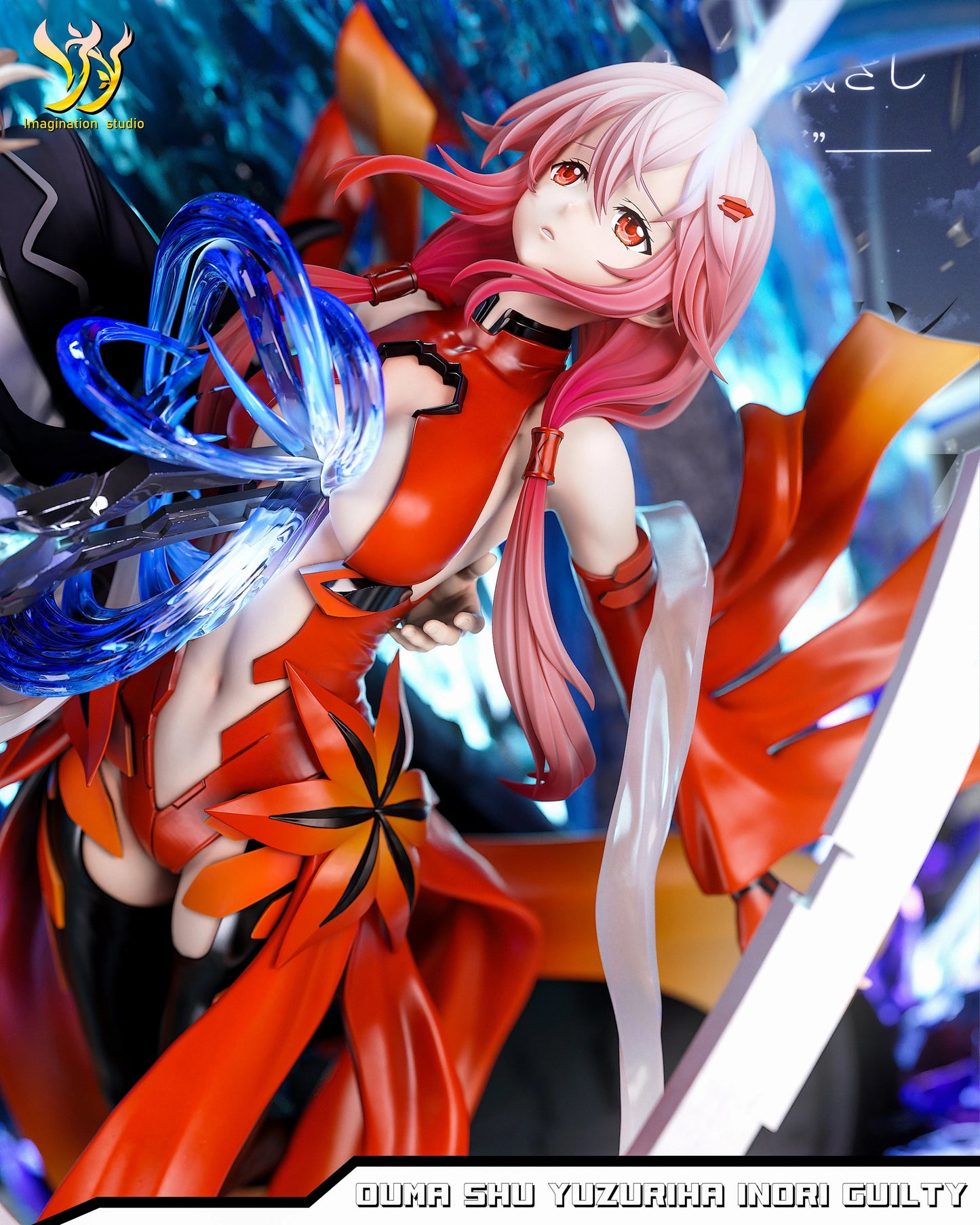 Preventa Resina Ouma Shu & Yuzuriha Inori Figura Guilty Crown Imagination  Estudio