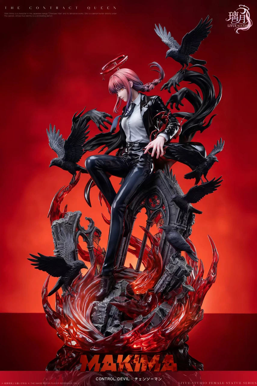 Preventa Resina Makima Figura Chainsaw Man LiYue Estudio