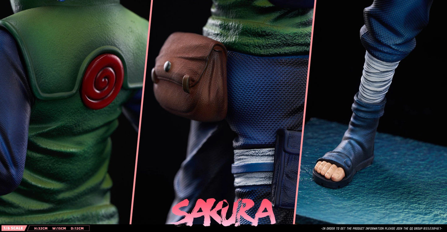 Preventa Resina Naruto, Sasuke  & Sakura Figura Naruto Dream Fly Estudio