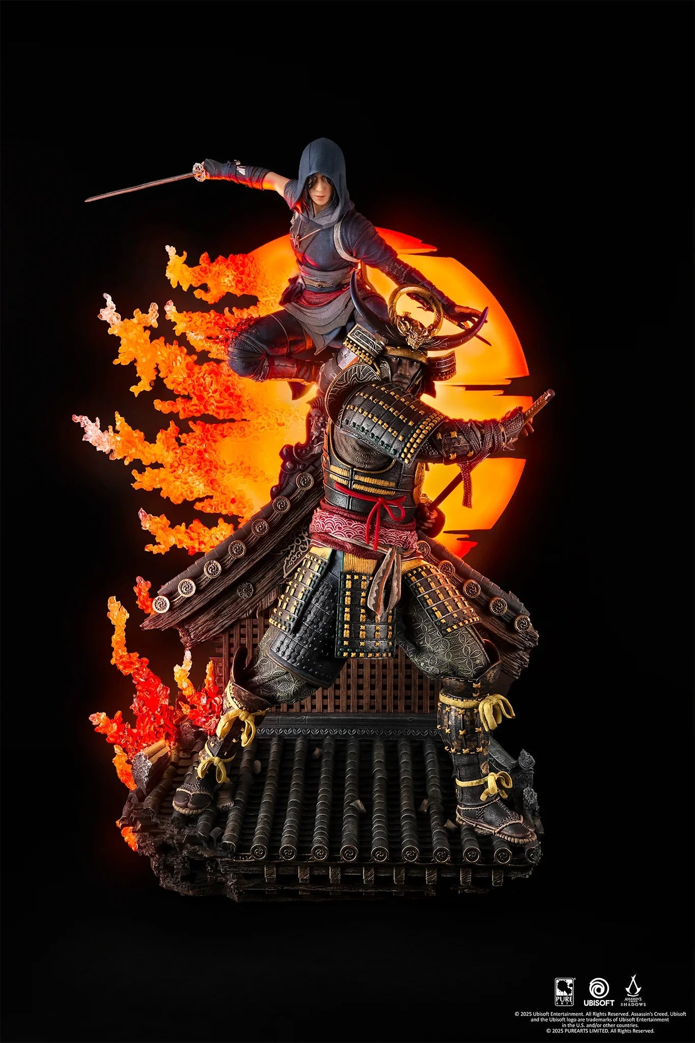 Preventa Resina Naoe & Yasuke Figura Assassin's Creed Shadows Pure Arts (Licencia) Estudio