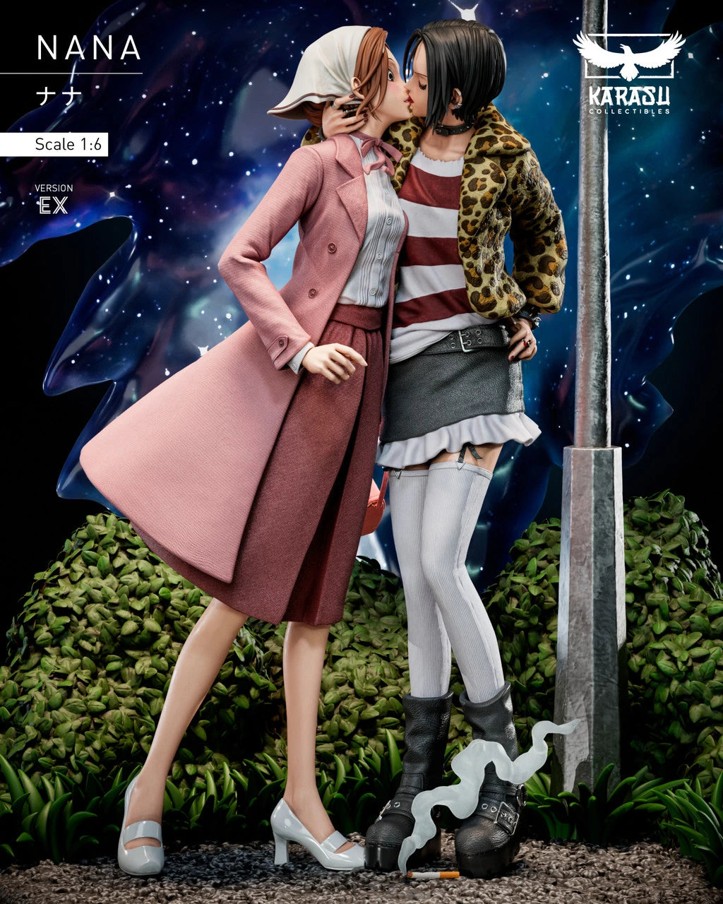 Preventa Resina Hachi & Hachi Figura Nana Karasu Collectibles Estudio