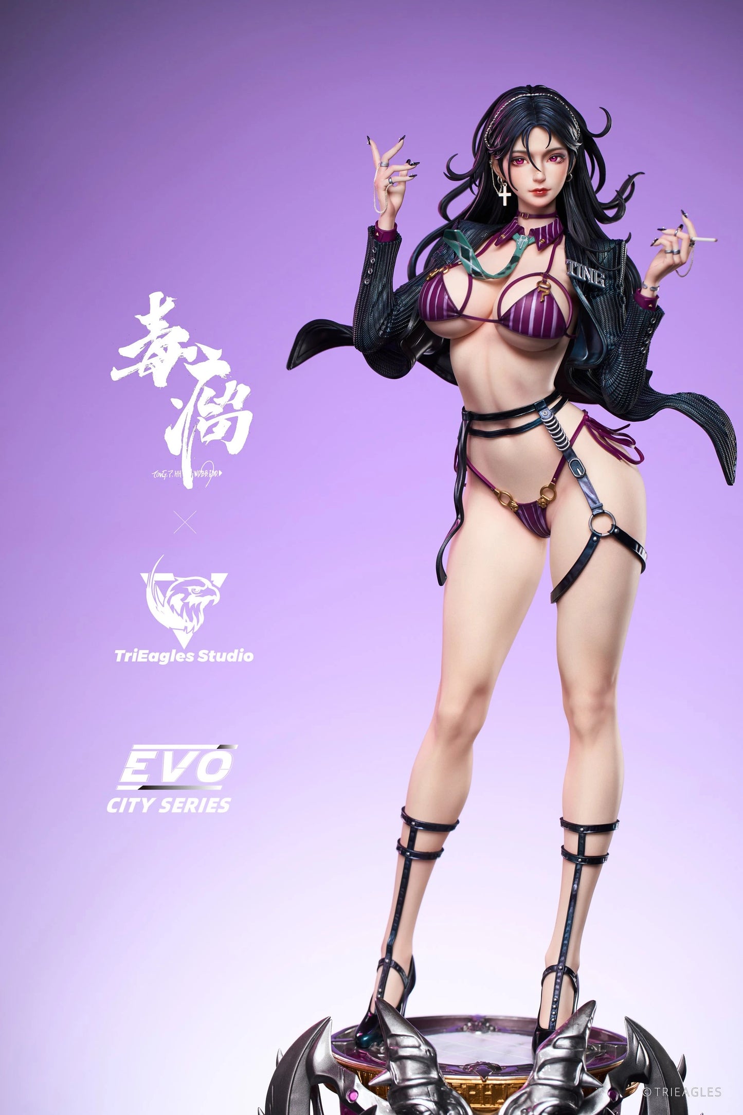 Preventa Resina Suit Thug Figura Original Series Trieagles (Licencia) Estudio