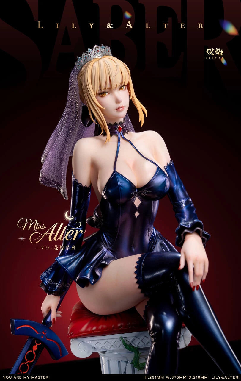 Preventa Resina Lily o Saber Figura Fate/Stay Night ChiYan Estudio