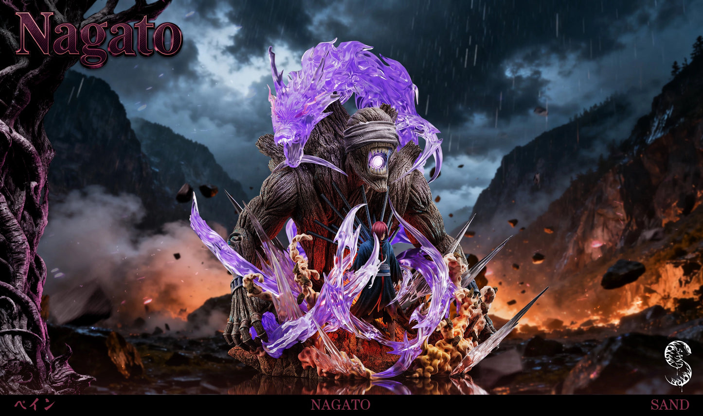 Preventa Resina Nagato  Figura Naruto Shisha Estudio