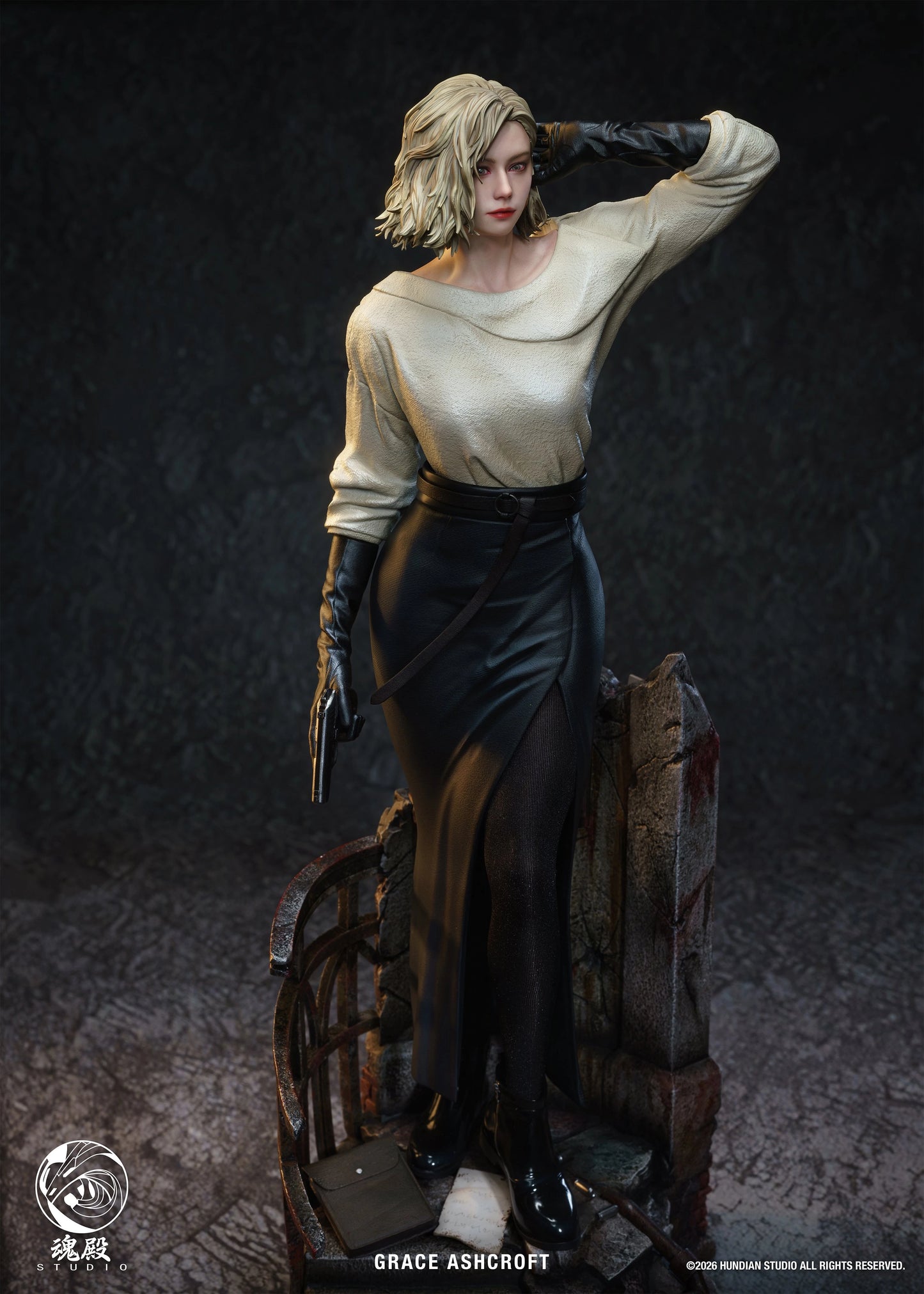 Preventa Resina Grace Ashcroft Figura Resident Evil Requiem HunDian Estudio