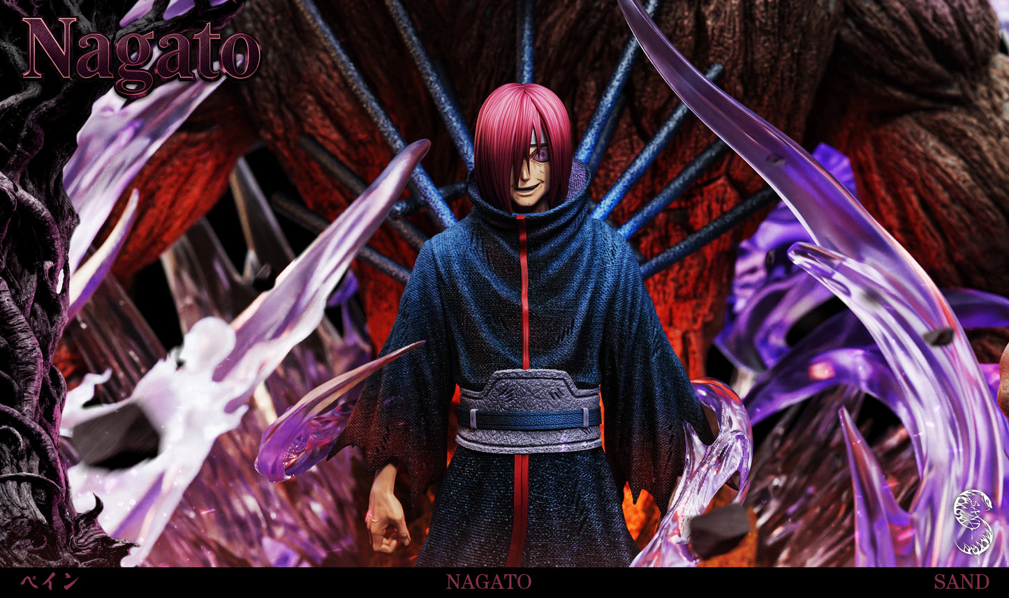 Preventa Resina Nagato  Figura Naruto Shisha Estudio