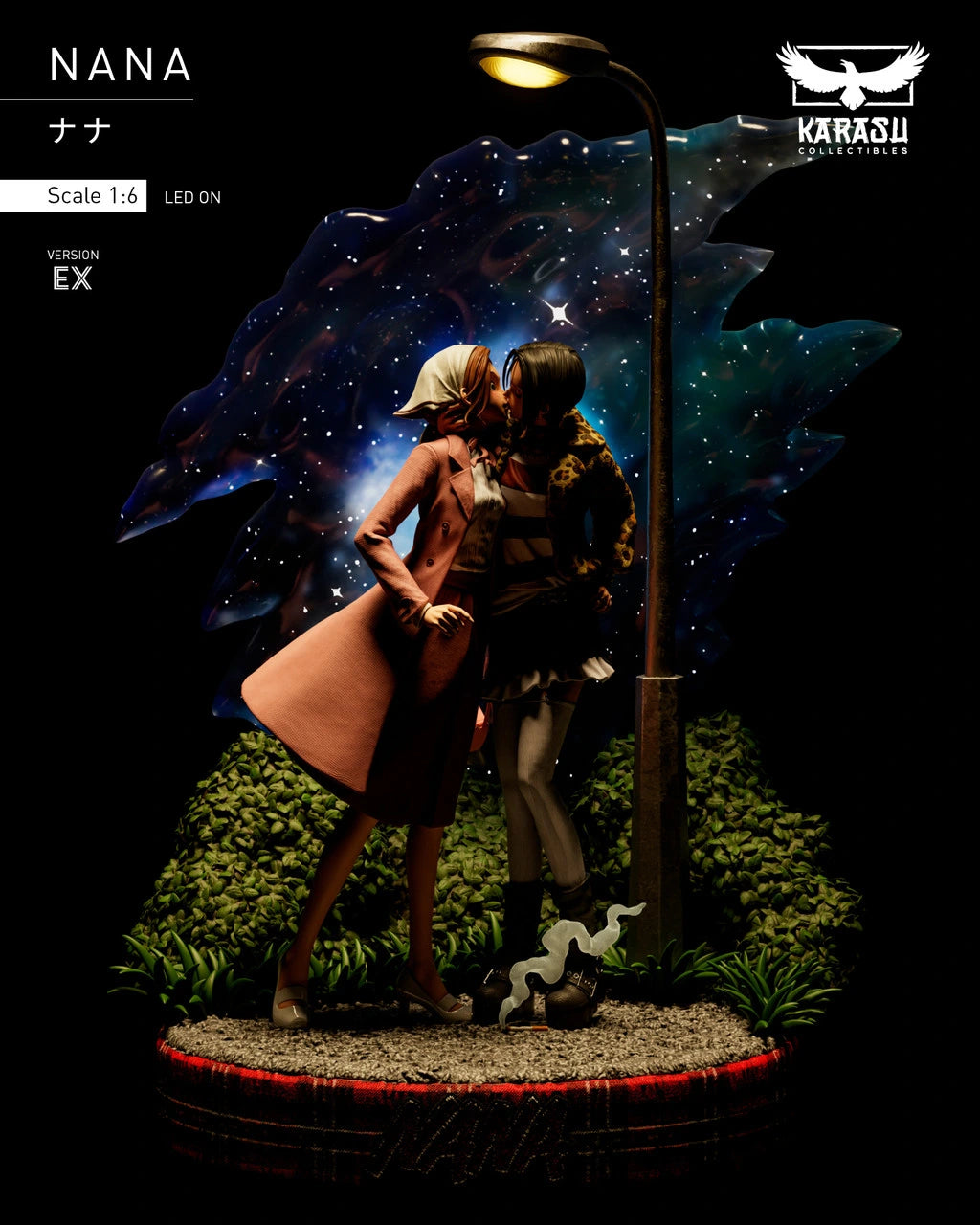 Preventa Resina Hachi & Hachi Figura Nana Karasu Collectibles Estudio